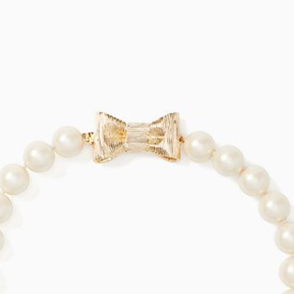 LAST ONE! Kate Spade Pearls Short Necklace NWT! - Picture 9 of 12